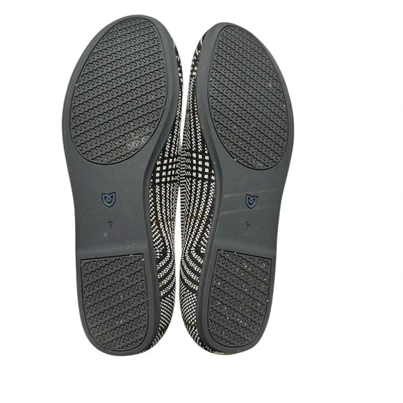 Rothy's Flats In Black/Beige/Bleu Size 9 - Picture 5 of 5